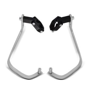 Handguards compatible with KTM 300 / 250 / 200 / 150 / 125 EXC XDURE HP18 Handelbar Guards silver