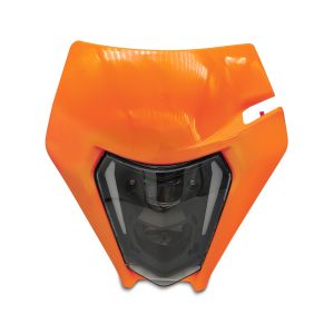 LED Headlight ECE + mask compatible with KTM 250 EXC / EXC-F XDURE SW1-OG