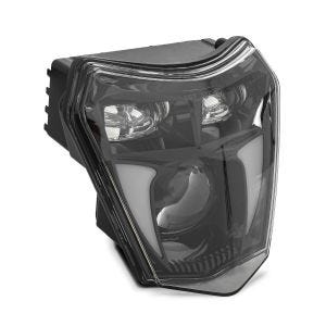LED headlight compatible with KTM 690 SMC R / Enduro / R 19-24 with E-mark DRL Xdure SW3