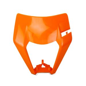 Lampenmaske für KTM 500 / 450 / 350 / 250 EXC-F 17-21 Scheinwerfermaske Xdure PQ4 orange_1