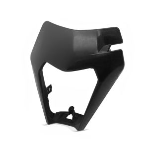 Lampenmaske für KTM 300 / 250 / 150 / 125 EXC 17-21 Scheinwerfermaske Xdure PQ4 schwarz_1
