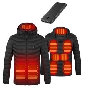 Set Heating jacket Size M WJ1 XGP Heated motorcycle jacket USB with Power bank 32808.40 ftah portable charger