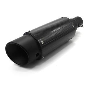 Exhaust muffler TT compatible with Kawasaki Ninja 400 / 300 Silencer Carbon Black