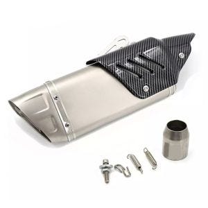 Exhaust muffler Zaddox M-RR compatible with Kawasaki Z 650 / RS Stainless Steel Titanium