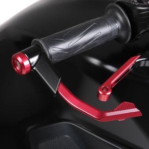 Lever Guard compatible with Suzuki Hayabusa X1 red