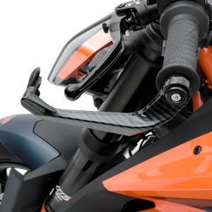 Motorcycle Lever Guard Brake and Clutch Handguard Protection Zaddox X6 Black DPLB