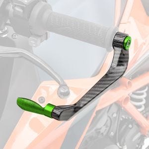 Lever Guard compatible with Suzuki Hayabusa X6 green