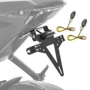 Set Kennzeichenhalter + 2x LED Blinker für Ducati Diavel / 1260 / S Zaddox KH2_1
