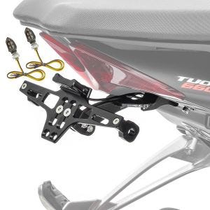 Set Kennzeichenhalter + LED Blinker für Suzuki GSR 750 / 600 NH7_1