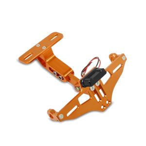 Number plate holder compatible with KTM 390 Adventure / Duke Tail Tidy Zaddox NH2 orange