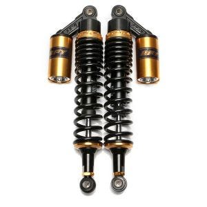 Stossdämpfer 380mm für Royal Enfield Meteor 350 Zaddox RS2 schwarz-gold_1