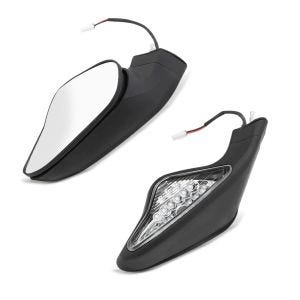 Zaddox Rückspiegel passend für Ducati 848 08-10 Spiegel mit Blinker Set