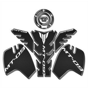 Tank Pad Set compatible with Yamaha MT-09/SP 13-23 tank sticker Zaddox TPS