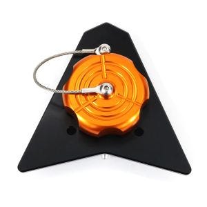 Motorcycle Racing fuel Gas Cap compatible with KTM 690 Enduro / R 08-17 tank cap Zaddox ZT13 orange