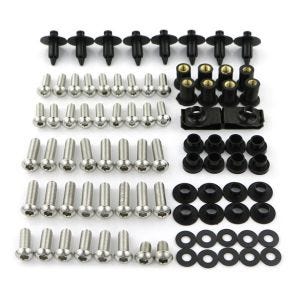 Stainless steel fairing screw set compatible with Honda CBR 1000 RR Fireblade 04-05 screws bodywork Zaddox