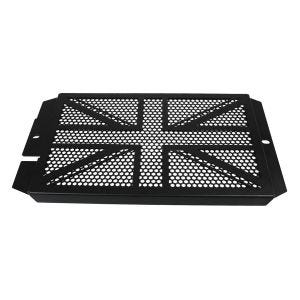Radiator Cover compatible with Triumph Bonneville T120 16-24 Grille protection Guard Zaddox KM34 black